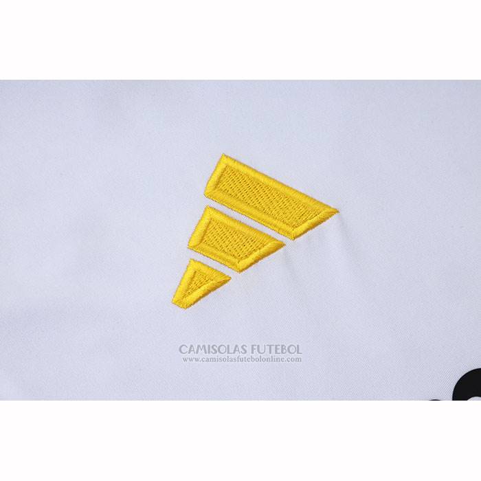 Fato de Treino Real Madrid Manga Curta 2025-2026 Branco - Calcas Curta